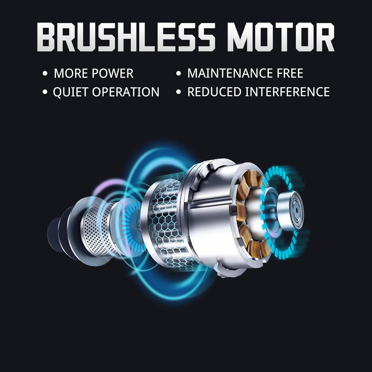PowerSmart 3-in-1  21 6A 80V  Cordless Lawn Mower, Brushless Motor, 6 Position Height Adjustment